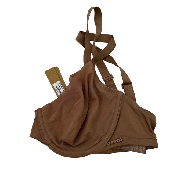 SKIMS Weightless Demi Bra Sienna Lightly Lined Smoothing Lightweight 34D NEW - Picture 6 of 9